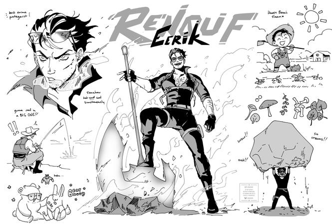 Eerik: commission for Yubin